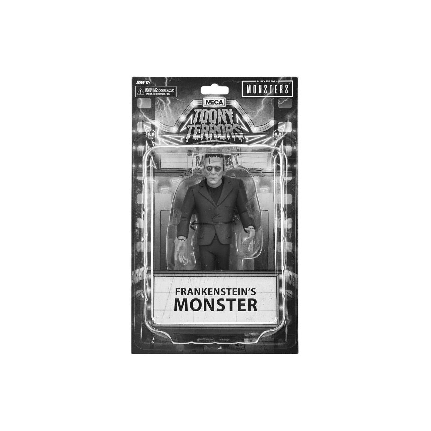 Universal Monsters Frankenstein's Monster Silver Screen Edition Action Figure - NECA - Toony Terrors