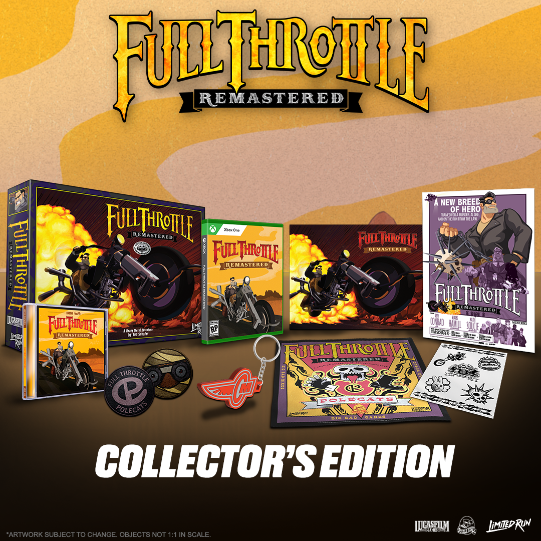 Full Throttle Remastered Collectors Ed. Xbox One