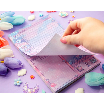 Game Time Planner Pad - Unicorn Eclipse
