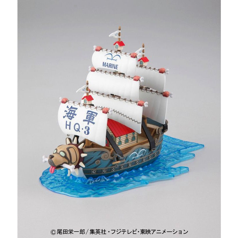 One Piece Garp's Marine Warship - Bandai Spirits - Grand Ship Collection #08