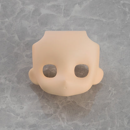 Nendoroid Narrowed Eyes Customizable Doll Face Plate Almond Milk, No Makeup - Good Smile Company