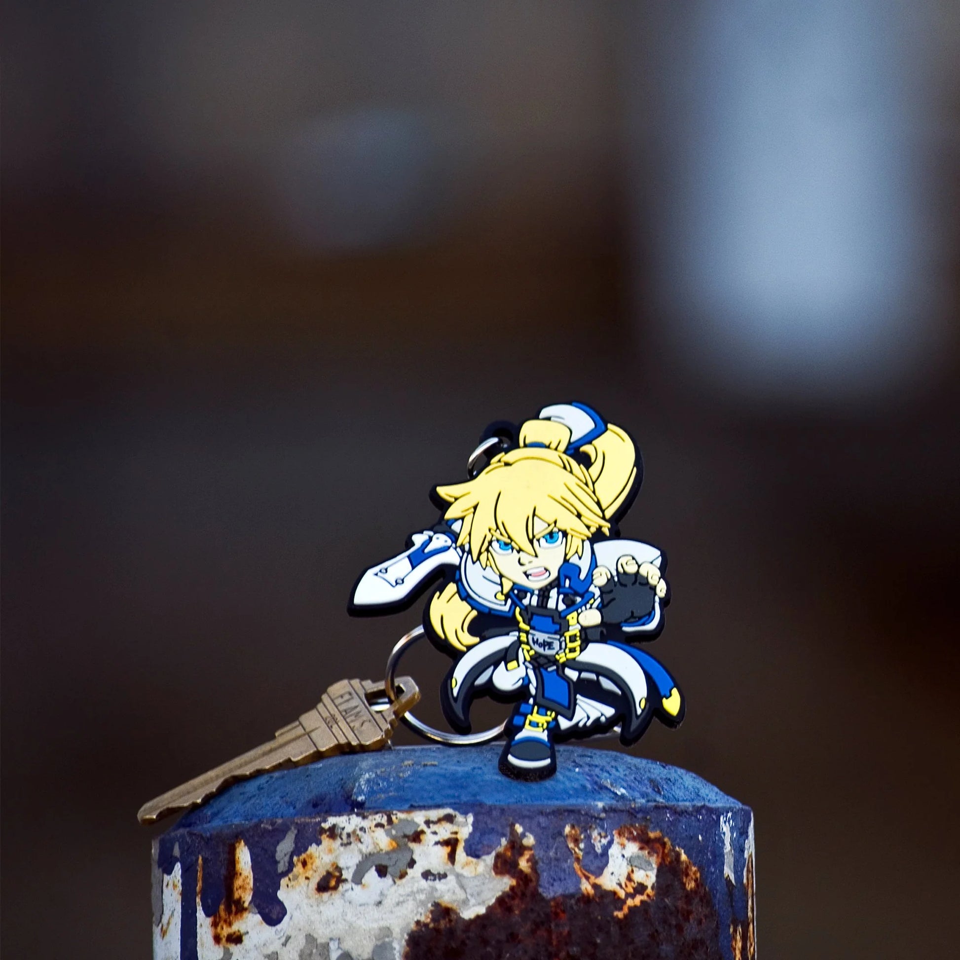Guilty Gear Ky Kiske Keychain - Eighty Sixed