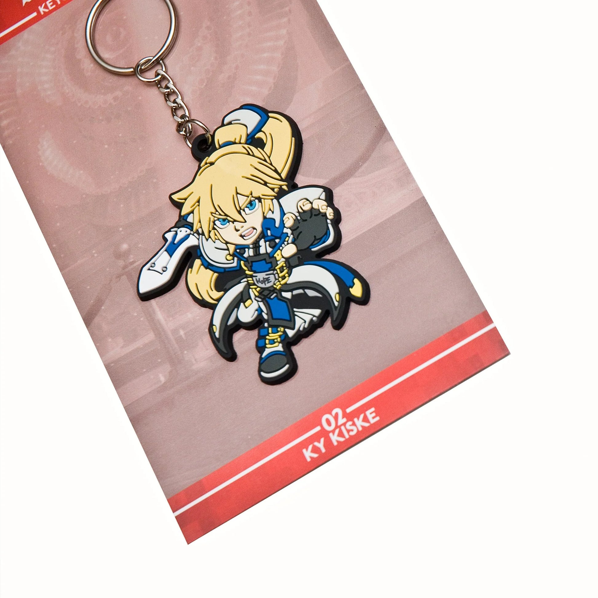 Guilty Gear Ky Kiske Keychain - Eighty Sixed