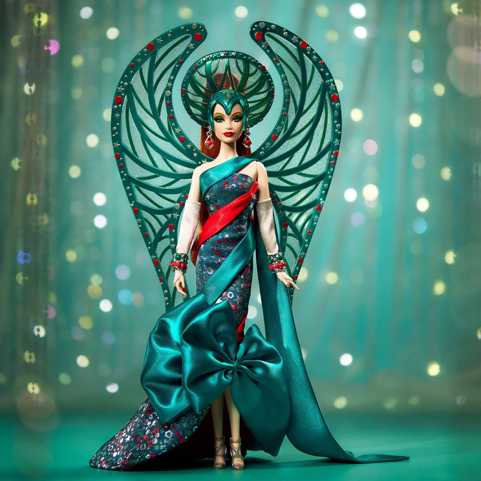 Bob Mackie Holiday Angel Barbie Doll - Mattel Creations