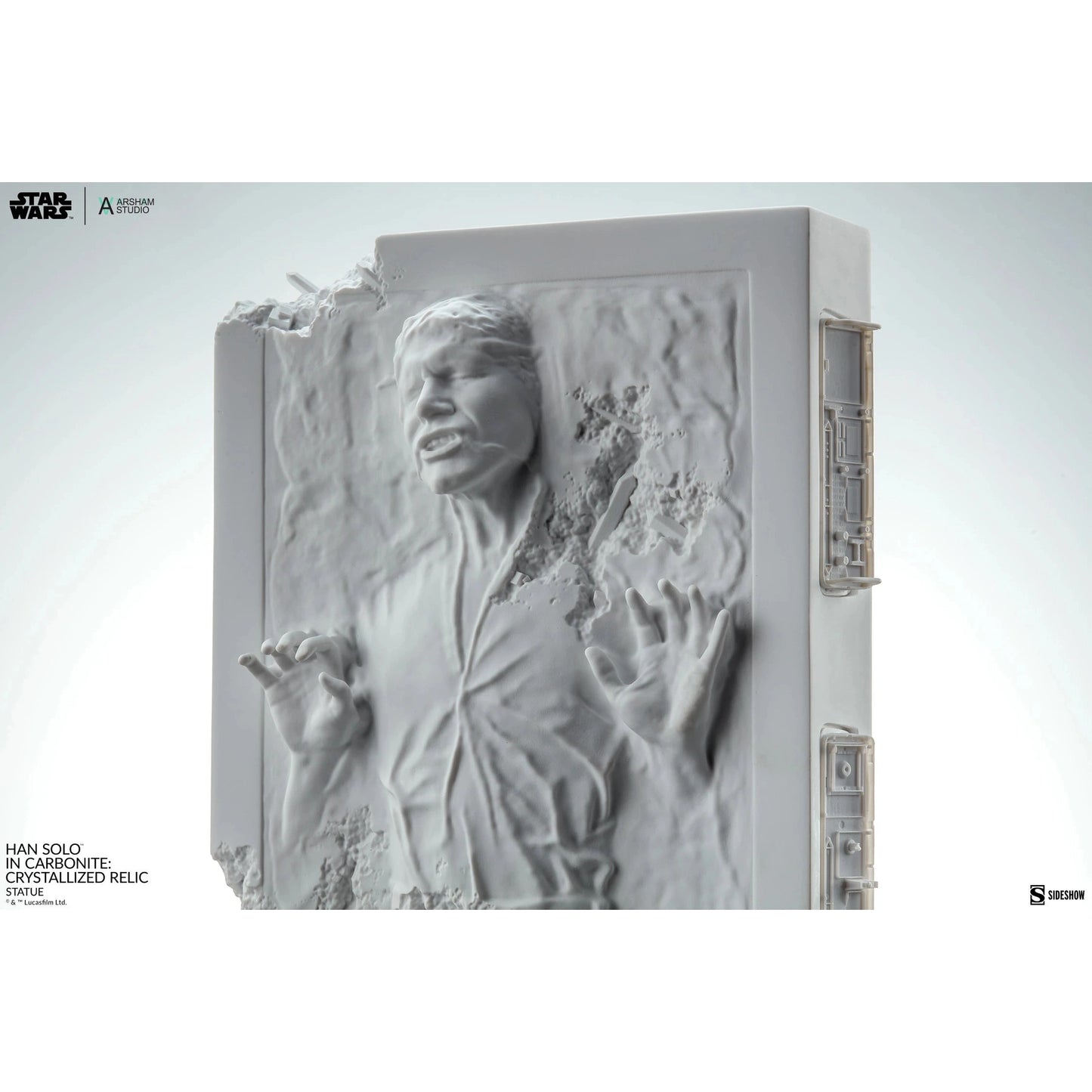 Star Wars Han Solo in Carbonite Crystalized Relic Sculpture - by Daniel Arsham - Sideshow Collectibles