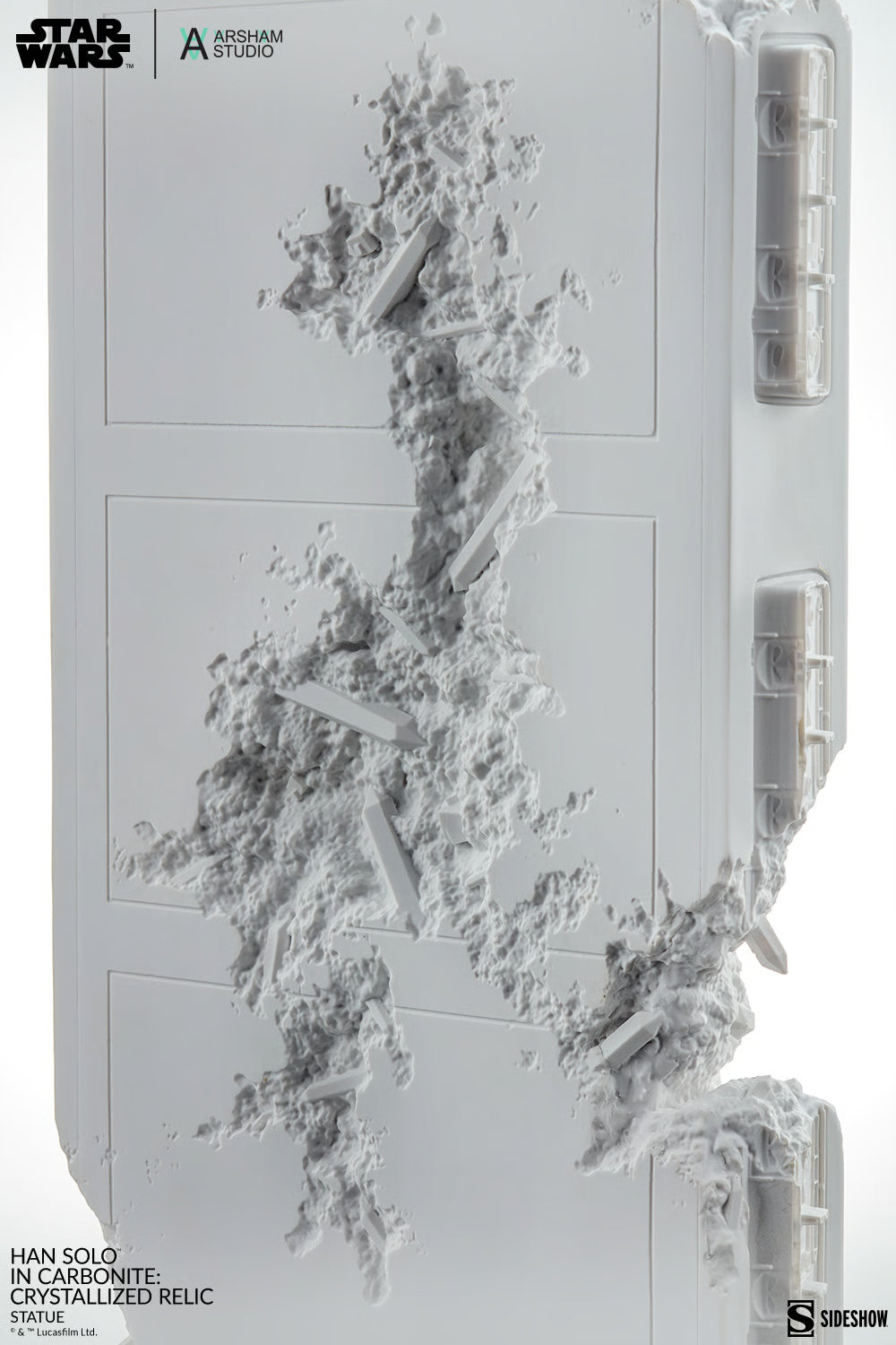 Star Wars Han Solo in Carbonite Crystalized Relic Sculpture - by Daniel Arsham - Sideshow Collectibles