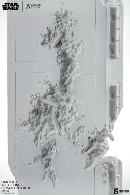 Star Wars Han Solo in Carbonite Crystalized Relic Sculpture - by Daniel Arsham - Sideshow Collectibles