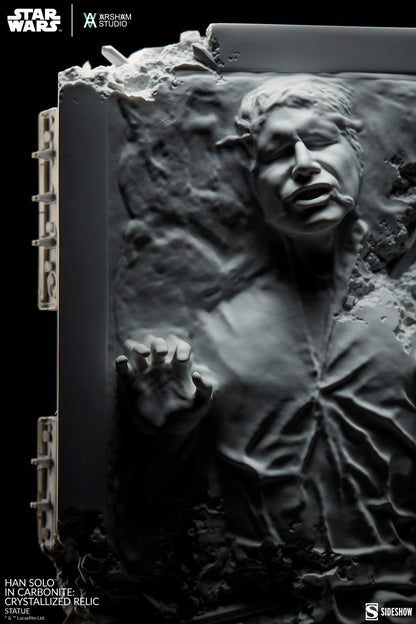 Star Wars Han Solo in Carbonite Crystalized Relic Sculpture - by Daniel Arsham - Sideshow Collectibles