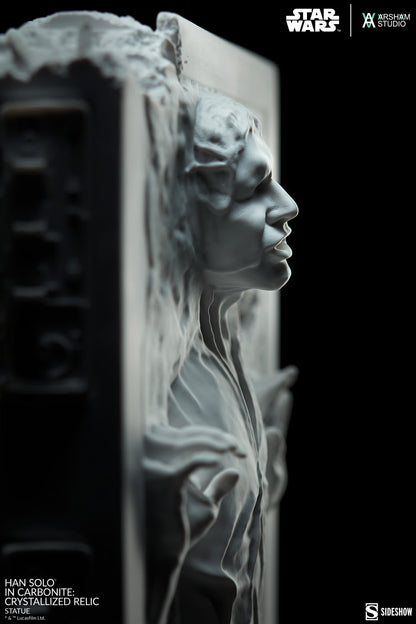 Star Wars Han Solo in Carbonite Crystalized Relic Sculpture - by Daniel Arsham - Sideshow Collectibles