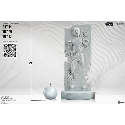 Star Wars Han Solo in Carbonite Crystalized Relic Sculpture - by Daniel Arsham - Sideshow Collectibles