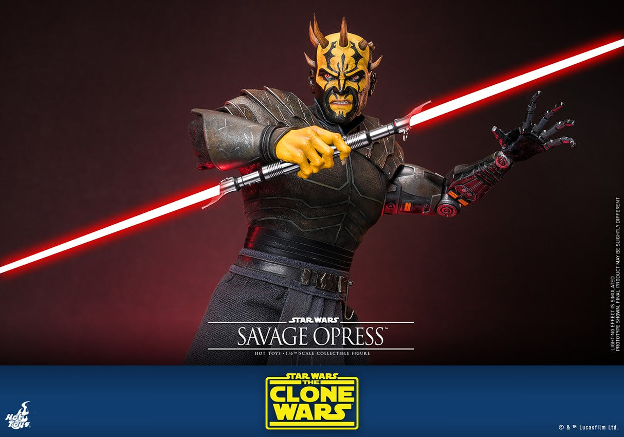 Star Wars: The Clone Wars Savage Opress Sixth Scale Action Figure - Hot Toys