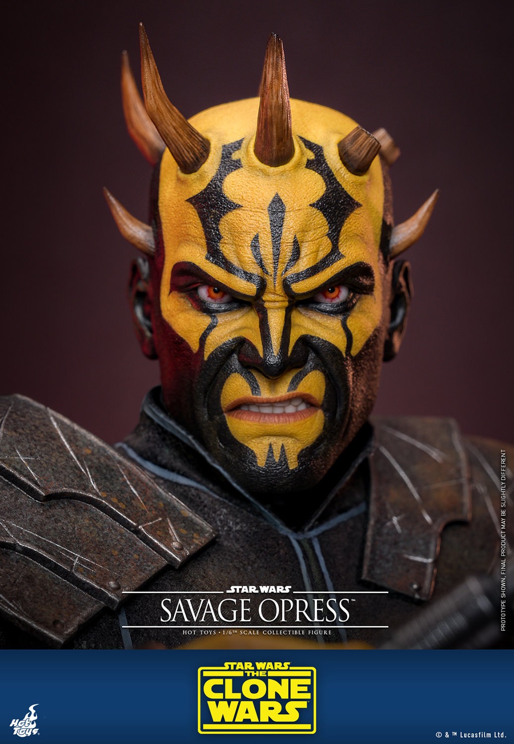 Star Wars: The Clone Wars Savage Opress Sixth Scale Action Figure - Hot Toys