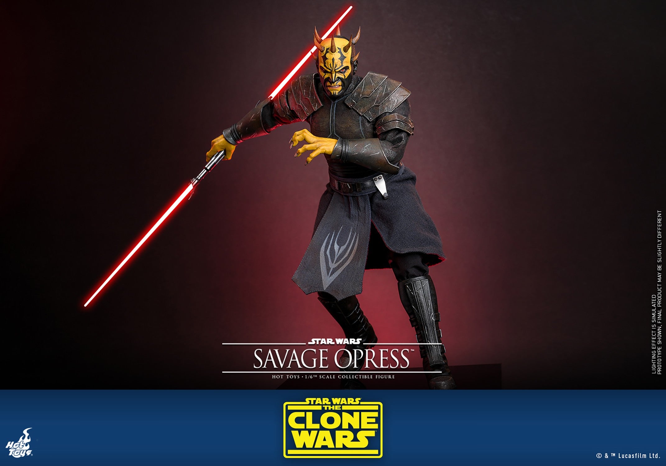 Star Wars: The Clone Wars Savage Opress Sixth Scale Action Figure