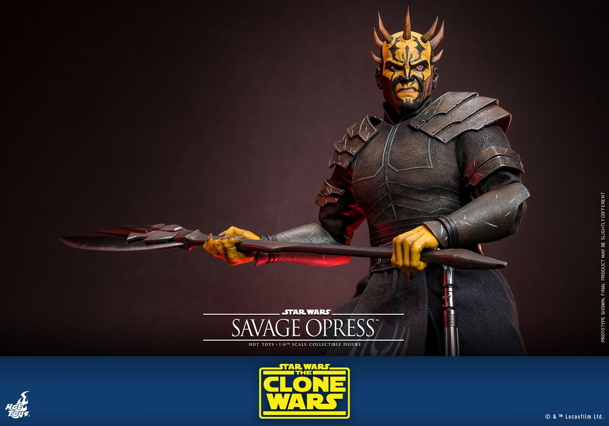 Star Wars: The Clone Wars Savage Opress Sixth Scale Action Figure - Hot Toys