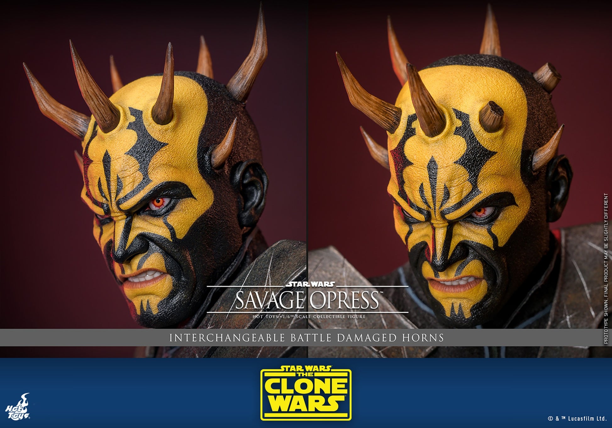 Star Wars: The Clone Wars Savage Opress Sixth Scale Action Figure - Hot Toys