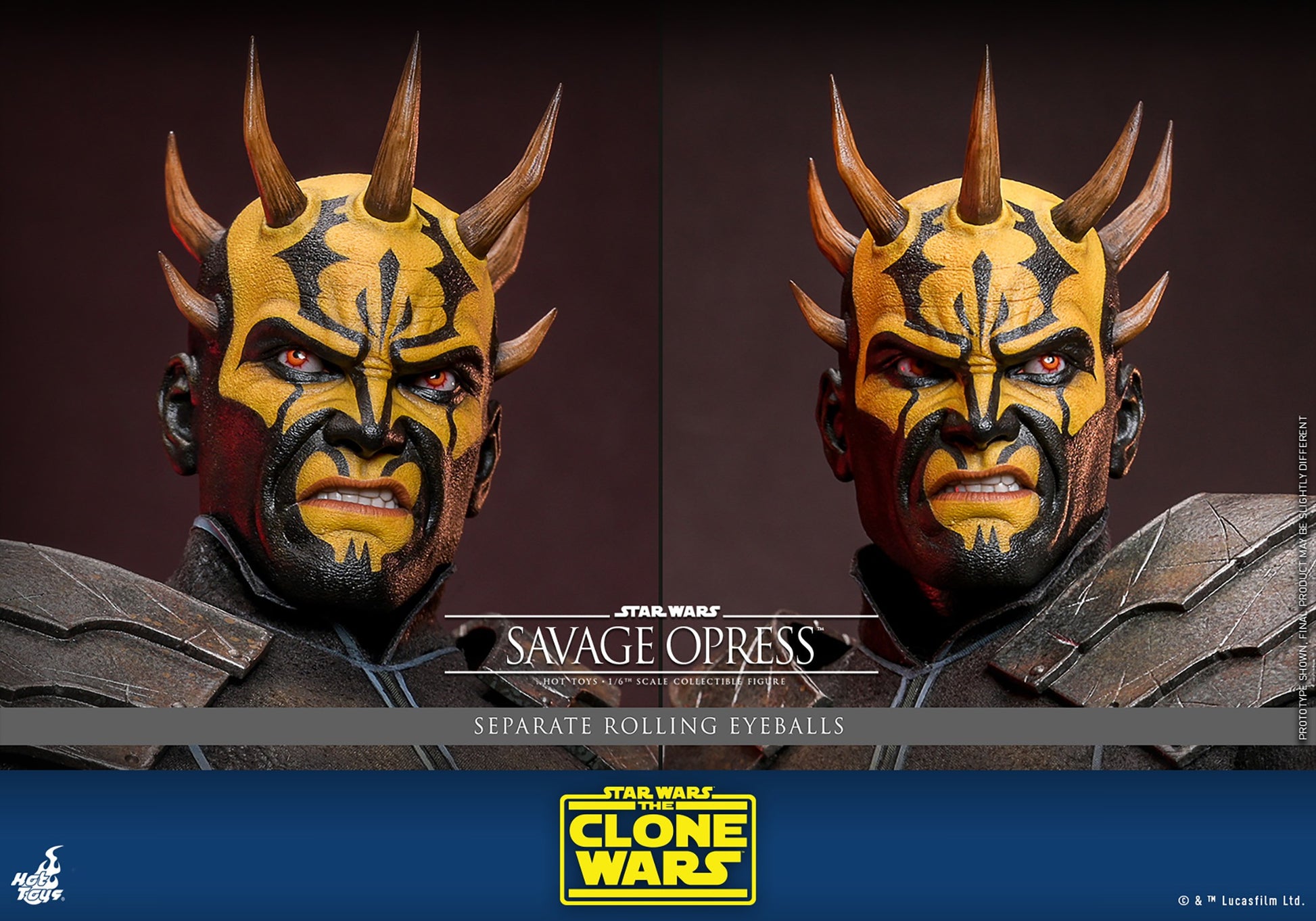 Star Wars: The Clone Wars Savage Opress Sixth Scale Action Figure - Hot Toys