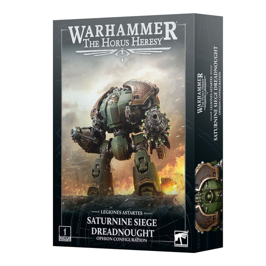 Warhammer: The Horus Heresy Legiones Astartes Saturnine Siege Dreadnought Ophion Configuration - 1 Citadel Miniature - Games Workshop