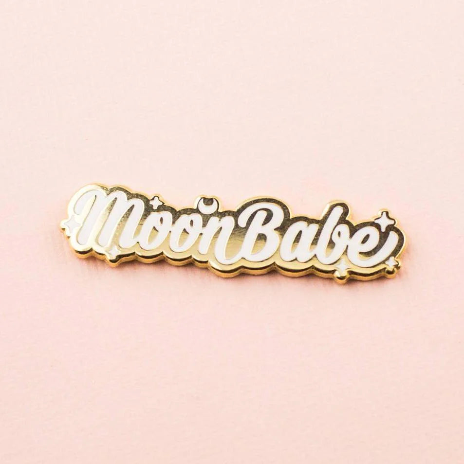Moon Babe Pin - Floating Forest Studio
