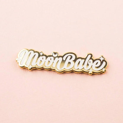 Moon Babe Pin - Floating Forest Studio