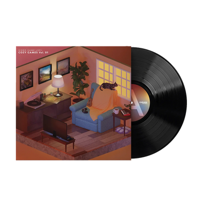 Video Game LoFi: Cozy Games Vol. 01 by Emunator - 12" Vinyl LP Record - Curaga Records