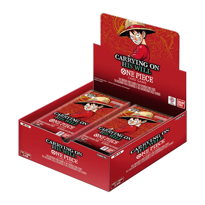 One Piece Card Game Carrying on His Will Booster Pack OP-13 - 12 Cards, English Ver. - Bandai Namco