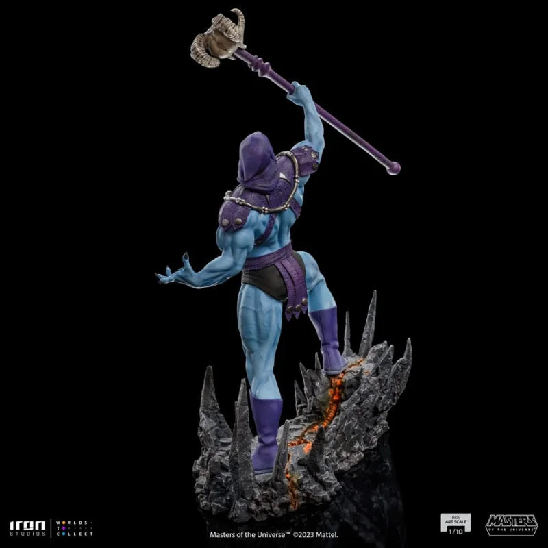 Skeletor 1:10 Scale Statue MOTU Battle Diorama