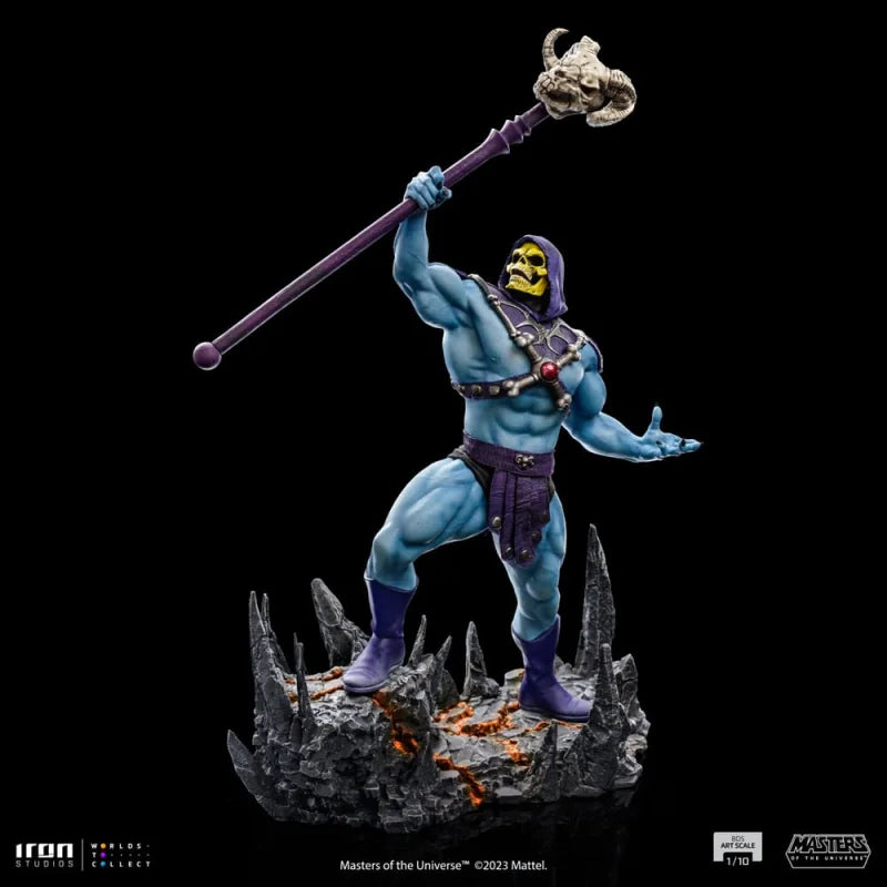 Skeletor 1:10 Scale Statue MOTU Battle Diorama