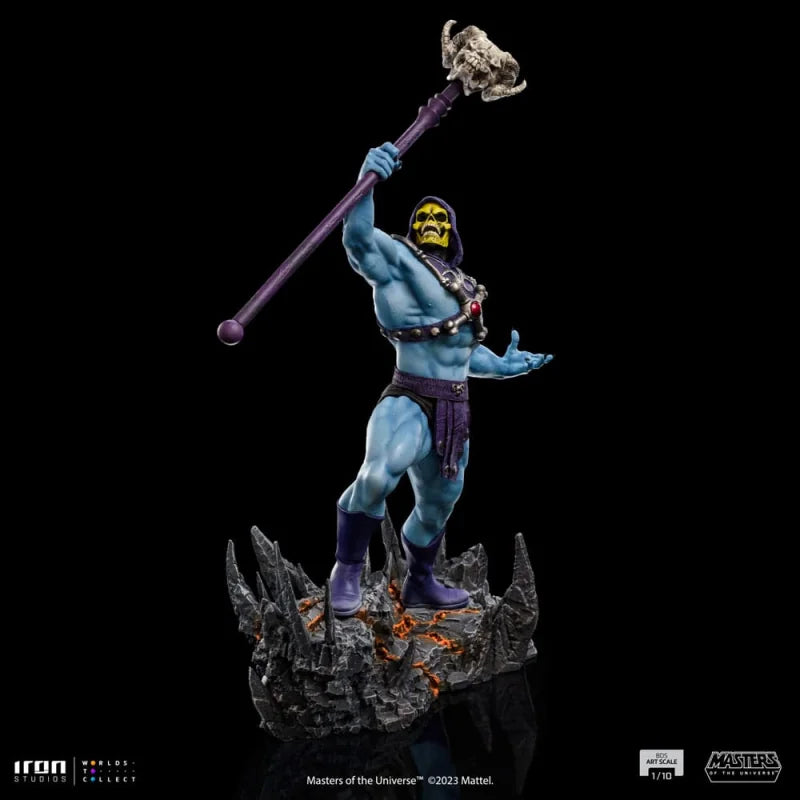 Skeletor 1:10 Scale Statue MOTU Battle Diorama