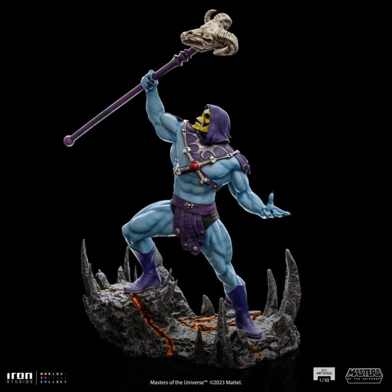 Skeletor 1:10 Scale Statue MOTU Battle Diorama