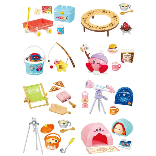Kirby's Starry Sky Camp Blind Box - 1 Random Vignette, 6 Possible Designs - Re-ment