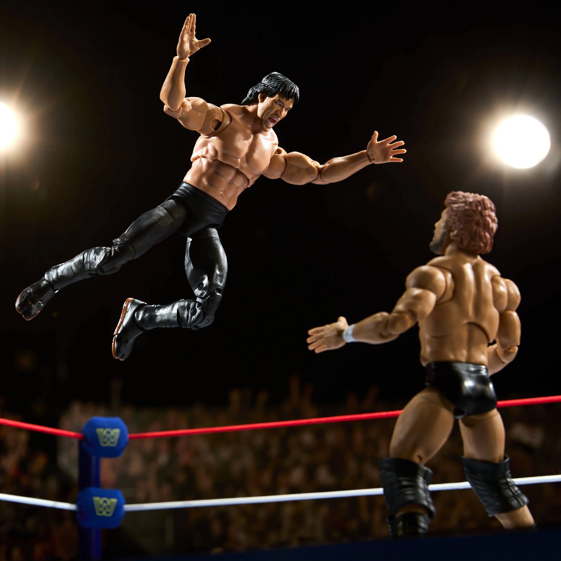 WWE Ultimate Edition Coliseum Collection “Million Dollar Man” Ted DiBiase & Ricky “The Dragon” Steamboat - Action Figure 2-Pack - Mattel Creations Exclusive!