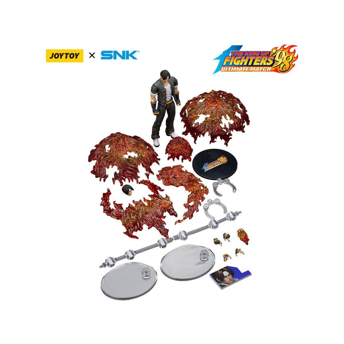 The King of Fighters '98 Ultimate Match Hero Team Kyo Kusanagi 1/18 Scale Action Figure - JoyToy