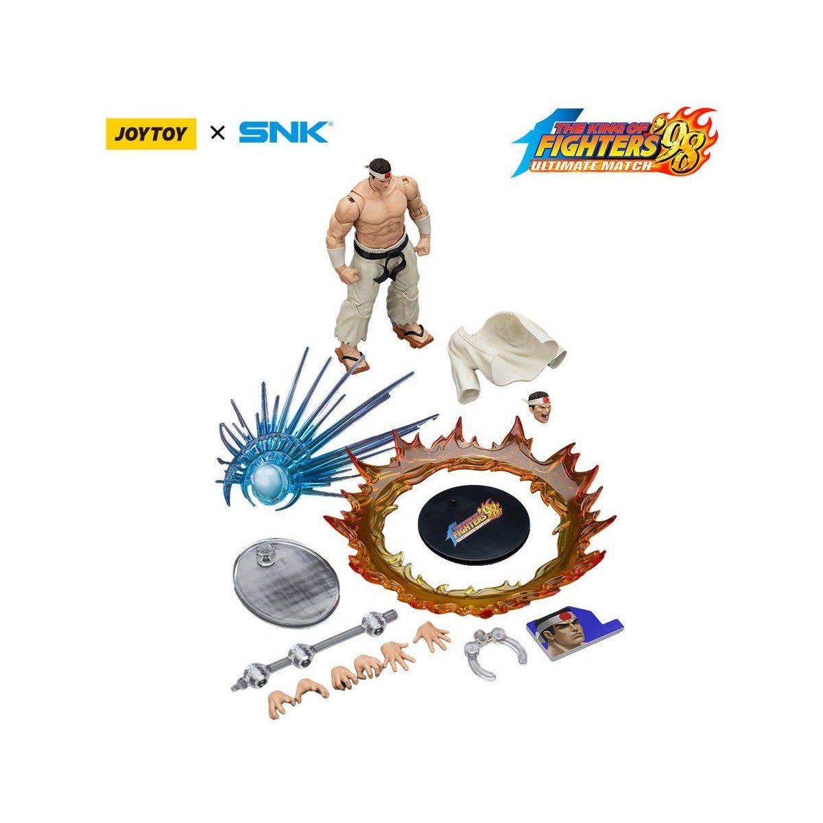 The King of Fighters '98 Ultimate Match Hero Team Goro Daimon 1/18 Scale Action Figure - JoyToy