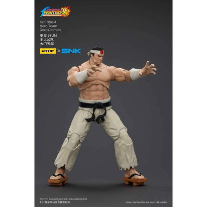The King of Fighters '98 Ultimate Match Hero Team Goro Daimon 1/18 Scale Action Figure - JoyToy