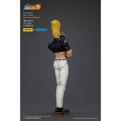The King of Fighters '98 Ultimate Match Hero Team Benimaru Nikaido 1/18 Scale Action Figure - JoyToy - SNK