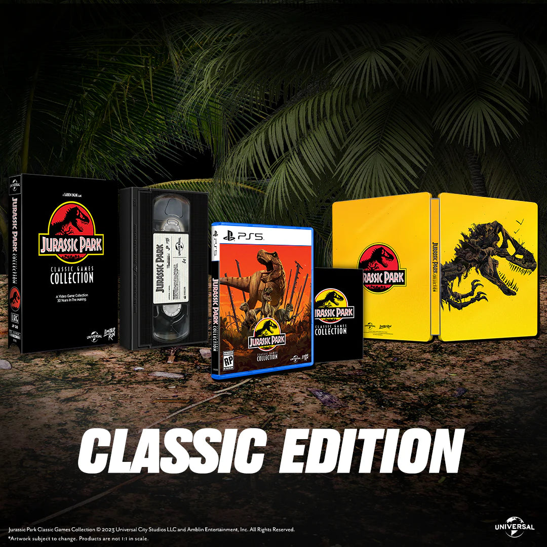 Jurassic Park Classic Games Collection Classic Edition - PlayStation 5 - Universal, Limited Run Games