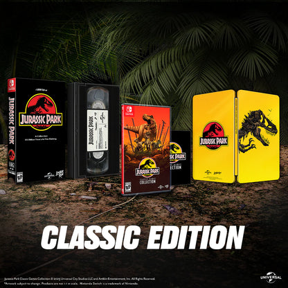 Jurassic Park: Classic Games Collection Classic Edition - Nintendo Switch - Limited Run Games