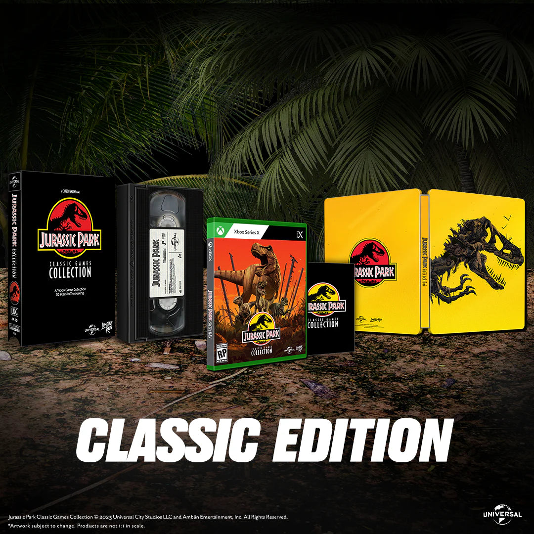 Jurassic Park Classic Games Collection Classic Edition - Xbox Series X - Limited Run Games
