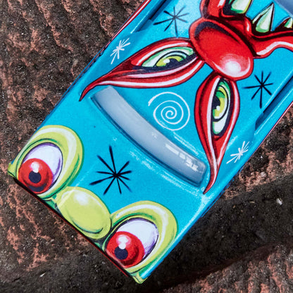 Hot Wheels x Kenny Scharf Custom T-Bird - 1:64 Scale Diecast Car - Mattel Creations Exclusive