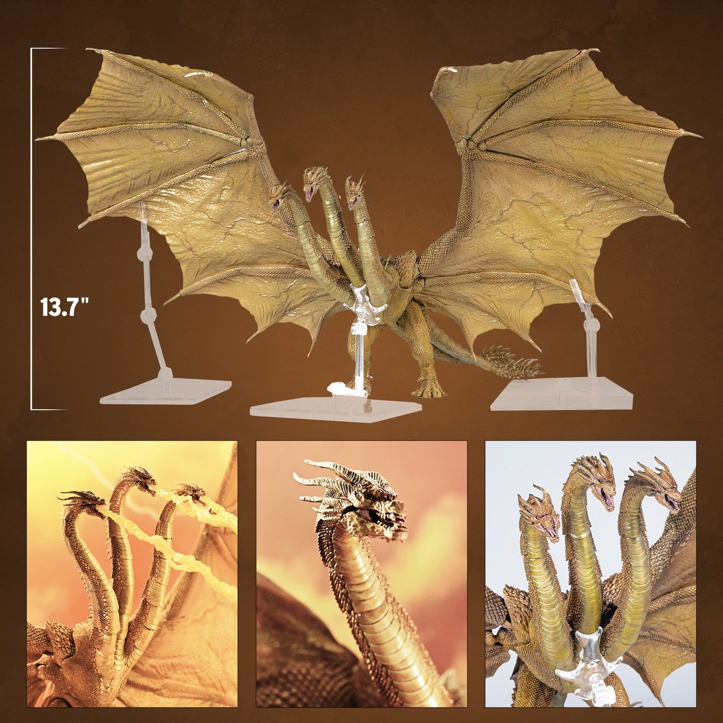 Godzilla King Ghidorah Exq. Basic Gravity Beam Version