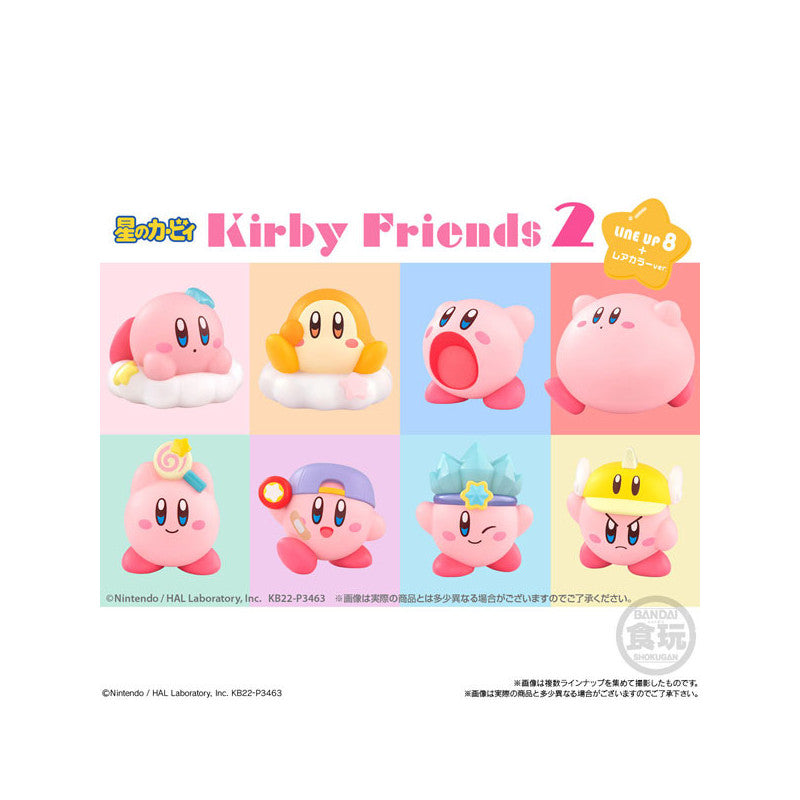 Kirby's Dreamland Kirby Friends Vol. 2 Shokukan - 1 Random Mini Figure, 8 Types Avail. - Banpresto