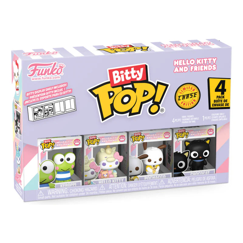 Hello Kitty and Friends Series 2 Keroppi Vinyl Figure 4-Pack - Sanrio, Funko - Bitty POP!