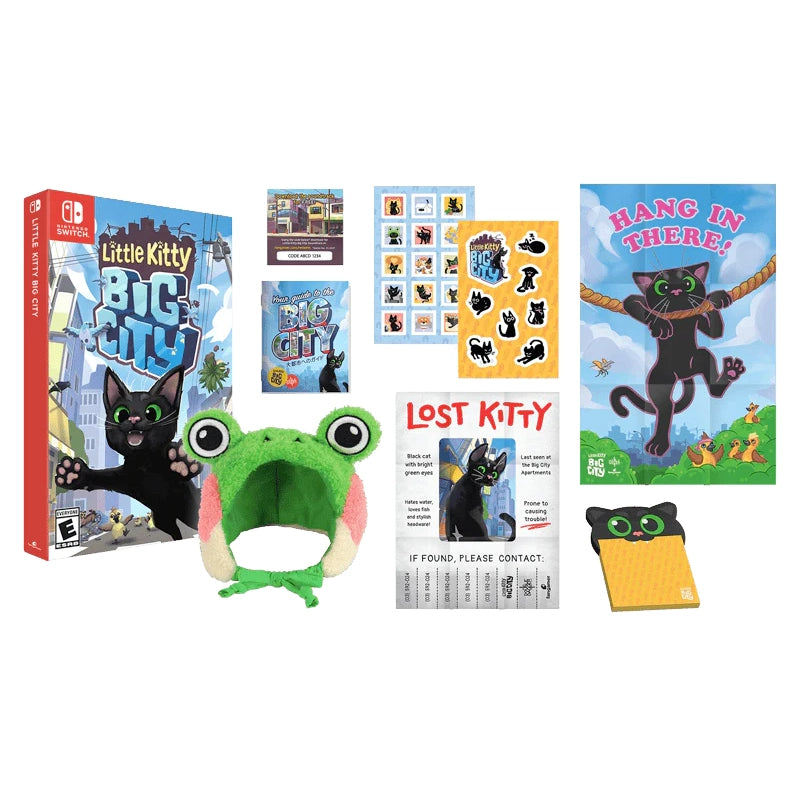 Little Kitty, Big City Deluxe Edition - Nintendo Switch - Fangamer