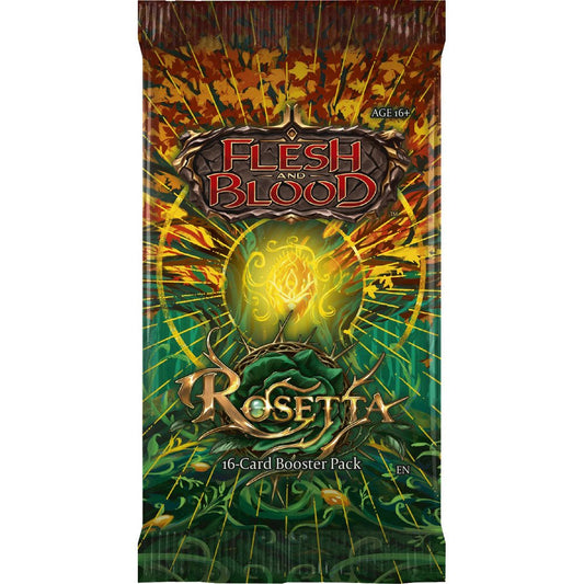 Flesh and Blood TCG Rosetta Booster Pack - 16 Cards - Legend Story Studios