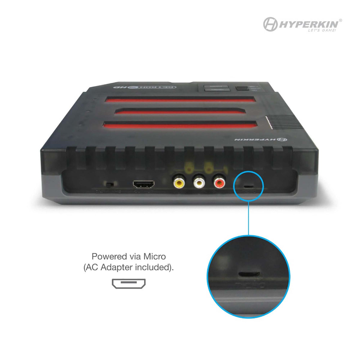 RetroN 3 HD 3-in-1 Retro Gaming Console - NES, SNES/SFC & Genesis/MD - Hyperkin