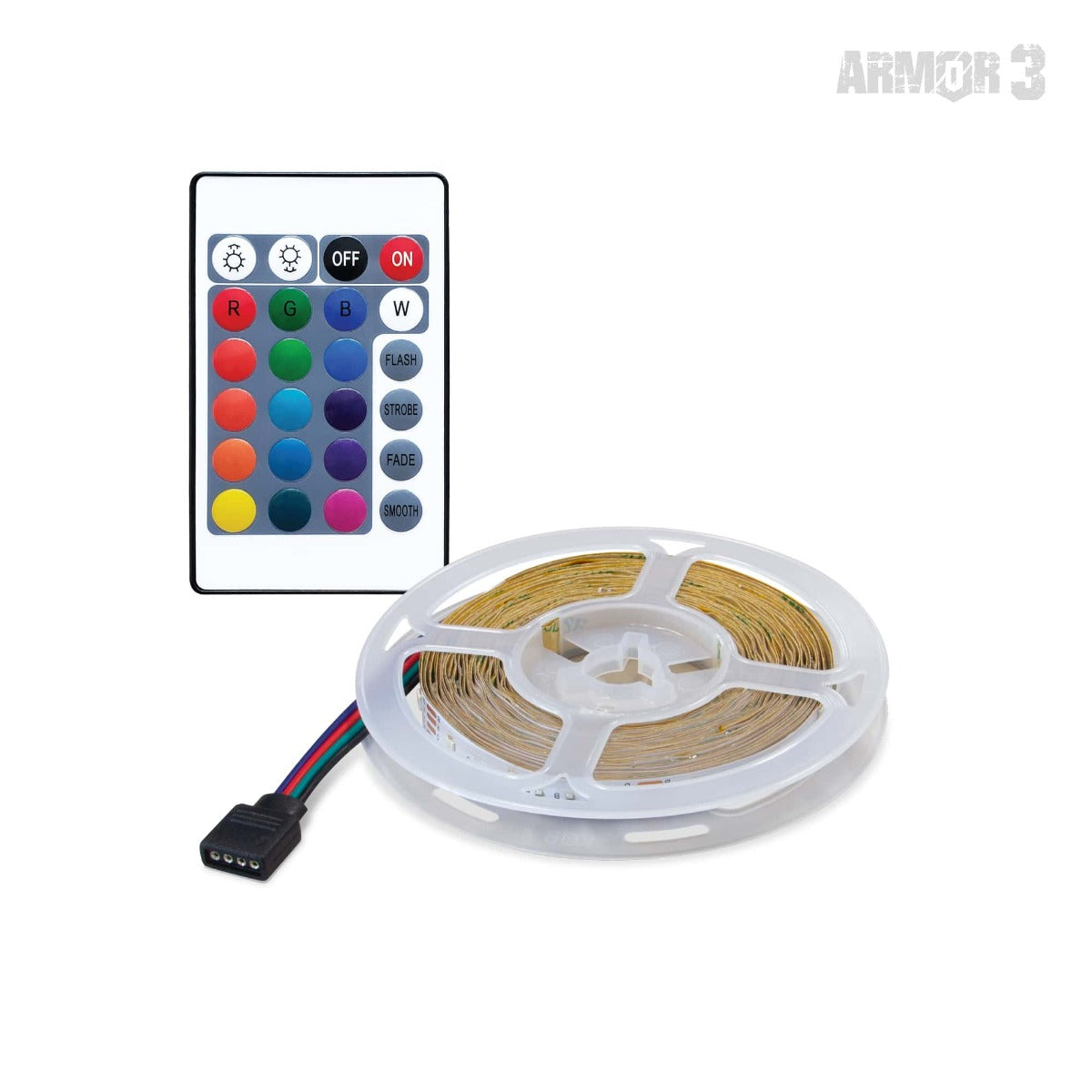 ActionBright LED Gaming Strip Lights 16 ft - Armor 3