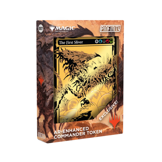 Magic: The Gathering The First Sliver - AR-Enhanced Commander Token - Pinfinity