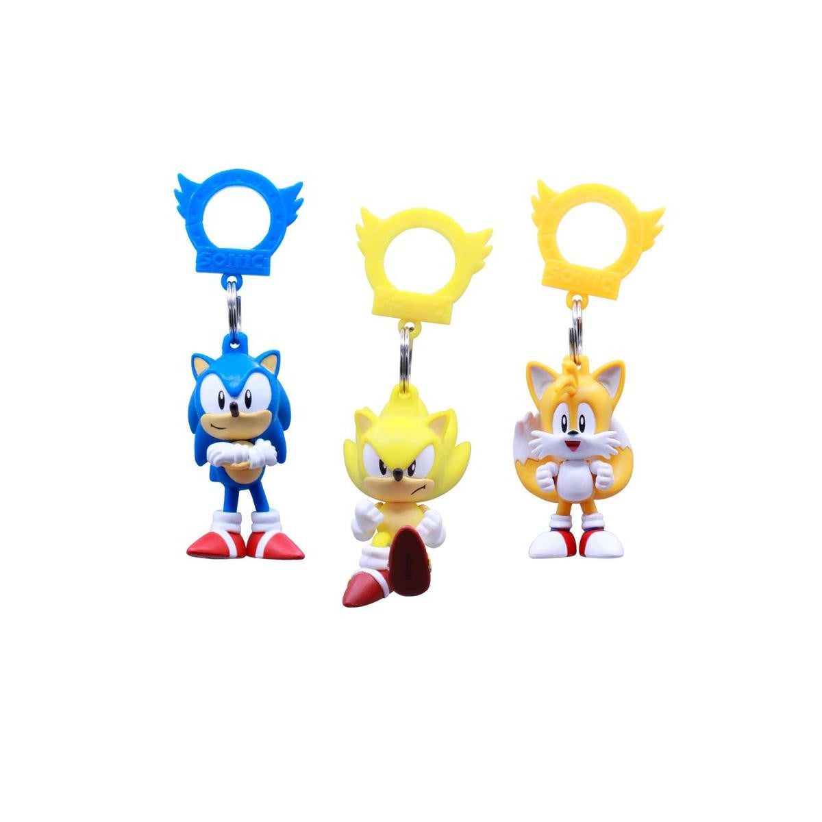 Sonic the Hedgehog Mystery Backpack Hangers - 1 Random Clip-On Figure - License 2 Play Toys