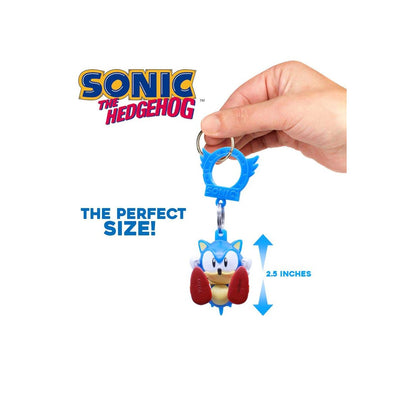 Sonic the Hedgehog Mystery Backpack Hangers - 1 Random Clip-On Figure - License 2 Play Toys
