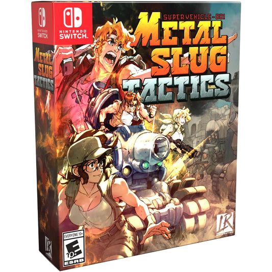 Metal Slug Tactics Commanding Officer Edition - Nintendo Switch - Dotemu, Limited Run Games